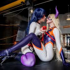 Midnight (Aris Cosplay) and Mt. Lady (Ruber Vulpis) - Reddit NSFW