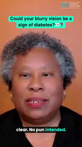 Diabetic with Blue Vision Did They Busy Come Back