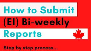 In canada, the government offers financial support to people who are without work. How To Submit Bi Weekly Reports For Ei Step By Step Process Youtube