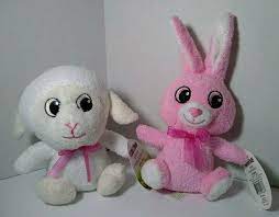 Rite Aid Easter Farm Animals Plush Lamb Bunny Rabbit Stuffed Soft Toy 2 Small Ebay In 2021 Plush Lamb Soft Toy Bunny Rabbit