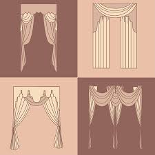 Choose the colors for your baby's room and then sew these cute curtains to match. Curtains Window Royalty Free Stock Illustrations And Vectors Stocklib