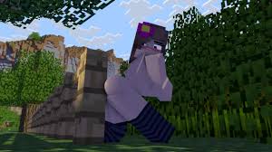 Jennys pussy makes Minecraft wall melt with her lady juices
