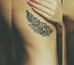 Interesting pieces of ink arts often consist bold designs, blazing colors along with great artworks. 29 Feather Rib Cage Tattoos