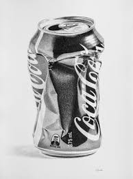 Coke Pen On Paper Drawing By Mariya Rovenko Pencil Drawings Cool Art Drawings Dark Art Drawings
