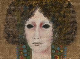 Sold at Auction: ELMER NEEDHAM, ELMER NEEDHAM, Portrait (After Klimt), oil 