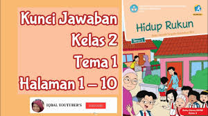 Maybe you would like to learn more about one of these? Kunci Jawaban Kelas 2 Tema 1 Halaman 1 10 Youtube