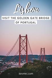 25th of april bridge, in portuguese: Ponte 25 De Abril Bridge Lisbon The Golden Gate Bridge Of Portugal