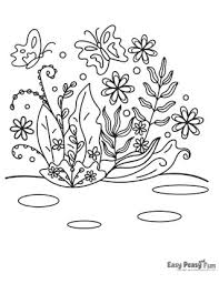 Sometimes we just want it easy. Flower Coloring Pages 30 Printable Sheets Easy Peasy And Fun