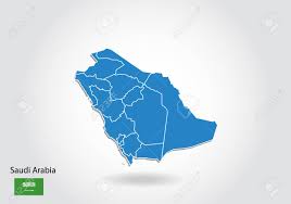 Map of saudi arabia vector clipart royalty free. Saudi Arabia Map Design With 3d Style Blue Saudi Arabia Map And National Flag Simple Vector Map With Contour Shape Outline On White Royalty Free Cliparts Vectors And Stock Illustration Image 117298703