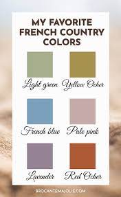 This adds a note of crispness to woodwork and trim without bringing it into strong relief. French Country Color Palette 2020 Beginner S Guide Brocante Ma Jolie