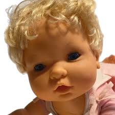 Vintage Irwin Toys Oopsie Daisy Crying Crawling 17" Baby Doll 1988