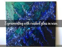 Marble is typically not foliated, although there are exceptions. Youtube Crushed Glass Art Crushed Glass Large Canvas Art Diy
