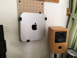 mac mini2014の壁掛けベースを自作してみた モニター 壁掛け 壁掛け 自作