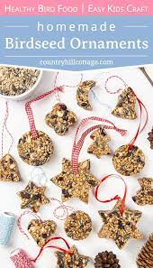 Birdseed Ornaments How To Make Diy Bird Feeder Ornaments Bird Seed Ornaments Food Ornaments Bird Food Ornaments
