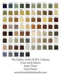 H.M.S. Calcutta Cross Stitch Chart ...