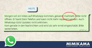 Fünf jahre später, also 2014, wurde whatsapp jedoch von facebook inc. Whatsapp Es Gibt Keinen Martinelli Virus
