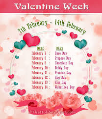 As you can see in the list that valentine's week comprises a total of 8 days, and every day has a significant reason to be. Valentine S Week List 2021 Rose Day Hug Day Kiss Day And Other Days Of Valentine S Day