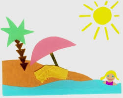 Hämta den här sommarlov vektorillustrationen nu. Sommarlov Pa Postmuseum