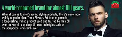 Great product that last all day and during summer and winder with no run offs. Amazon Com Three Flowers Solid Brilliantine Pomade Men Hair Styling 2 Pack Nutritional Supplements And Vitamins Beauty