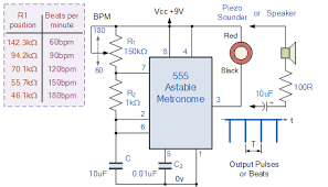 The working modes of a 555 timer are astable, bistable, and monostable. 555 Timer Astable Circuit Electrical Engineering Electronics Tools