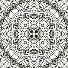 Mandala Difficile Da Colorare Disegno Di Semicerchi Mandala Disegno Di Mandala Simboli Magici