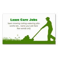 Here are some of the tips while choosing your lawn company name: Pin On Lawn Care Business Cards
