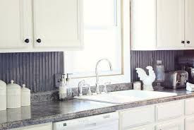 Corrugated Tin Backsplash Kitchen Home Design Ideas Tin Backsplash Kitchen Tin Backsplash Metal Backsplash Kitchen