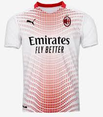 Es ist das erste trikot des vereins mit dem neuen logo, das anfang des jahres enthüllt wurde.das auffällige design ist eine anspielung auf den spitznamen des vereins , il biscione (die große grasschlange). Ac Milan Trikot 20 21 Auswarts Lowensport