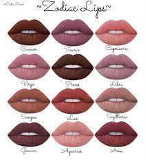 Zodiac Lips Zodiac Sign Fashion Zodiac Signs Astrology Zodiac Star Signs
