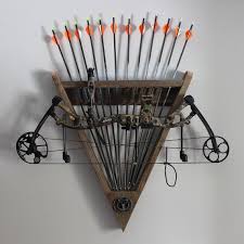 Barn Wood Bow Arrow Rack For Archery Barn Wood Bow Rack Wooden Bow And Arrow