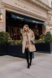 Ralph Lauren Restaurant In Chicago Kelly In The City Perfect Winter Outfit Scarf Outfit Winter Winter Outfits