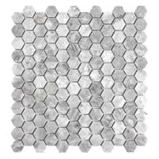 Maybe you would like to learn more about one of these? Castlerock Gray 1 In Hexagon Polished Marble Mosaic 11 X 11 100840131 Floor And Decor
