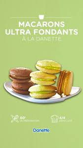 Macarons Ultra Fondants A La Danette En 2020 Recette Recettes De Cuisine Recette En Famille