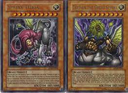 Check spelling or type a new query. Amazon Com Yu Gi Oh Theinen The Great Sphinx Sphinx Telia 50 Card Lot With Rare Yugioh Cards Featured In The Yu Gi Oh Movie Toys Games