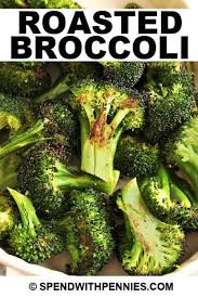 Garlic Roasted Broccoli Is An Easy Side Dish Recipe That Makes This Simple Veggie Taste Amazin In 2020 Garlic Roasted Broccoli Roasted Broccoli Roasted Broccoli Recipe