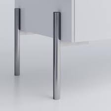 Our bathroom cabinet legs are made to fit our bathroom furniture series. Chrome Furniture Leg Sara For A Premium Look Norse Interiors