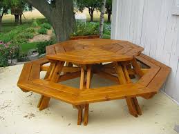 Plan Table Picnic Octogonale Table De Lit A Roulettes Plan Pour Table De Pique Nique En Bois Outdoor Furniture Outdoor Tables Outdoor Decor