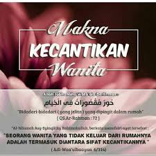 Quotes Ayat Hadits Di Instagram Sahabatmuslimah Wanita Ingin Sekali Menjadi Cantik Karena Pada Hakikatnya Wanita Identik De Motivasi Wanita Kutipan Agama