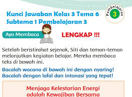 Apa manfaatnya bagi kelangsungan hidup rakyat indonesia? Kunci Jawaban Kelas 3 Tema 6 Subtema 1 Pembelajaran 3 Simple News Kunci Jawaban Lengkap Terbaru