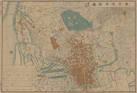 从地图看南京城的千年变迁 古代史吧 百度贴吧 vintage world maps nanjing lake