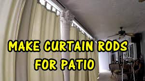 How To Make Curtain Rods For Patio And Install Outdoor Curtains How To Make Curtains Outdoor Curtain Rods Outdoor Curtains