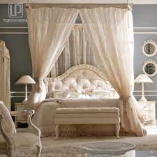 Bed canopy ideas using curtains. Italian Classic Bed With 4 Corners Post Canopy Bed Curtain Antique White Bedroom Furniture Buy French Provincial Bedroom Furniture Bed Bed Italian Classic Princess Bed Product On Alibaba Com