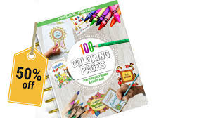 Printed hardcover books include a digitally printed cover that is treated and then wrapped directly onto your cover board. 100 Coloring Pages Digital Coloring Book Simply September