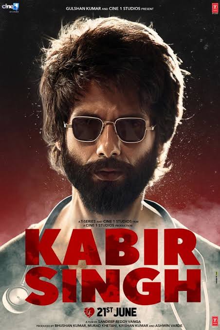 Kabir Singh - Romance Movie Poster | Series Hub Cinema