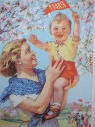 Картинки по запросу открытки с 1 мая ретро Retro Otkrytki S Prazdnikom 1 Maya Zhurnal Yarmarki Masterov