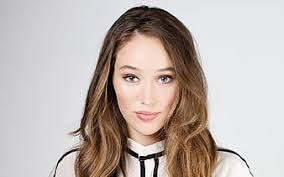 Women, actress, gradient, looking into the distance, Alycia Debnam Carey,  HD phone wallpaper