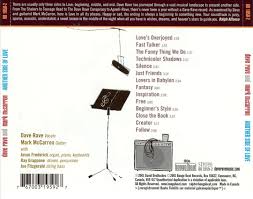 DAVE RAVE/MARK MCCARRON ANOTHER SIDE OF LOVE NEW CD