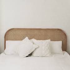 made to order approximately 6 8 weeks arrival this lovingly made handcrafted rattan furniture is both lightweig rattan bed how to make bed rattan headboard