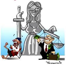 Resultado de imagem para ILUSTRAÃ‡ÃƒO: A justiÃ§a que nÃ£o Ã© cega