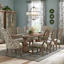 The trisha yearwood dining room homecoming dining table is available to order from klingman's with stores located in grand rapids, holland, & lansing, mi. Trisha Yearwood Home Collection By Klaussner Jasper County Nine Piece Dining Set With Tillman Table And Host Chairs Furniture Mart Colorado Dining 7 Or More Piece Sets